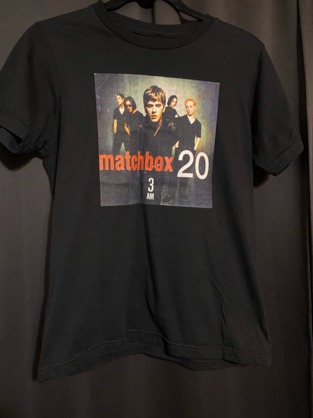 Matchbox 20 Black Graphic Band Tee